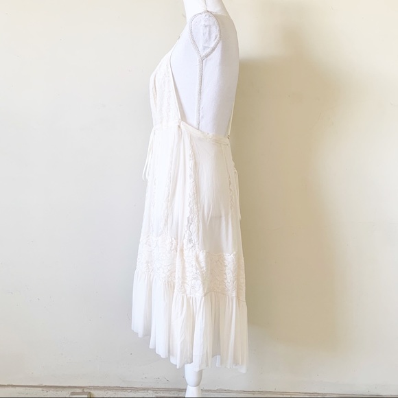 HAH Too Far Gone Dress In Walking In Eggshells - Picture 7 of 13